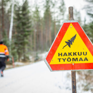 Metsäalan turvavarusteet, Metsäkoneenkuljettajan osaamisala, Valtimo