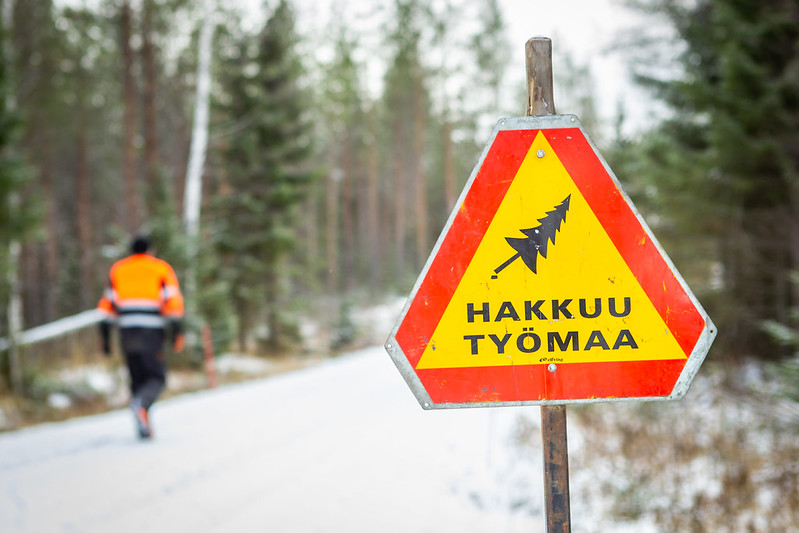 Metsäalan turvavarusteet, Metsäkoneenkuljettajan osaamisala, Valtimo